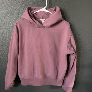 Cropped hoodie